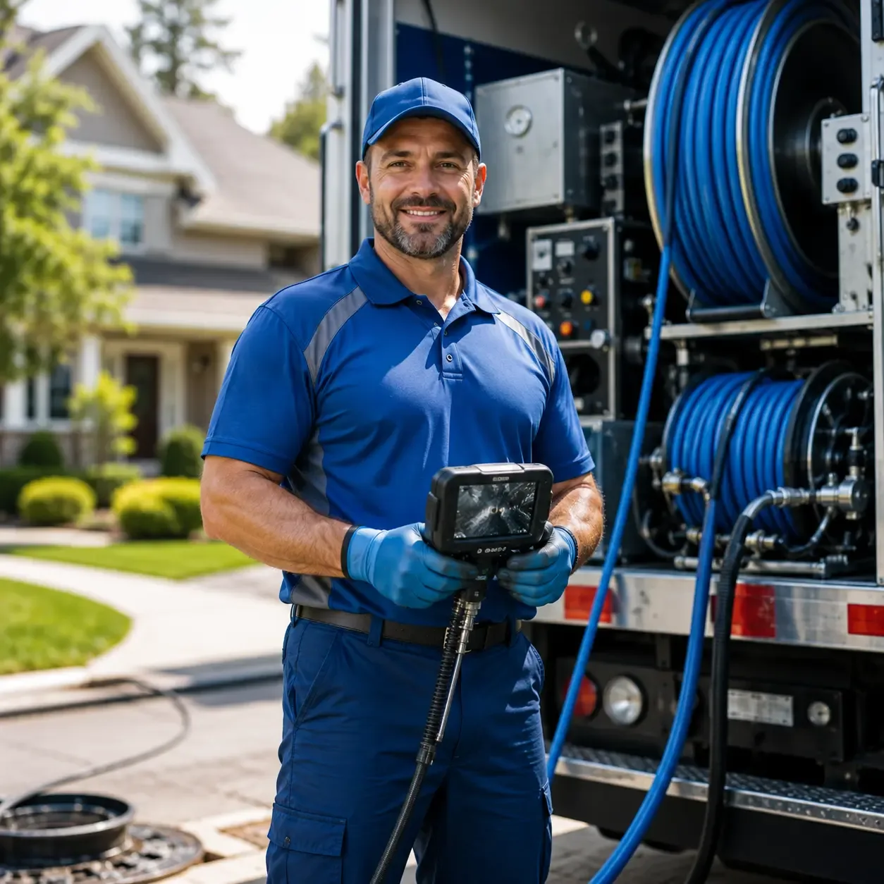 Local outdoor drain cleaning specialists in Waco, GA